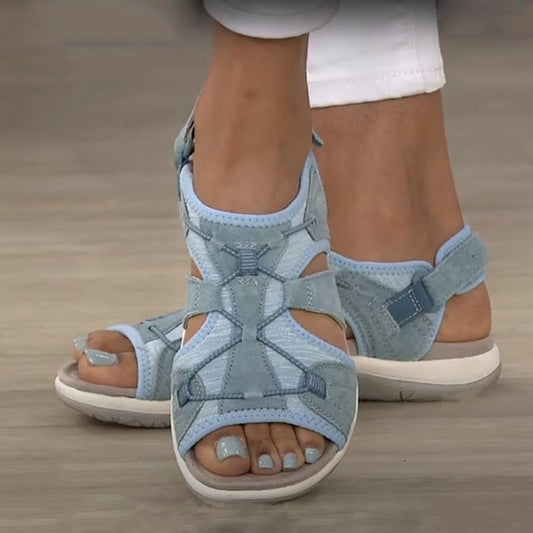 StrideEase – Orthopädische Damen Sandalen mit Nano-Schaumsohle