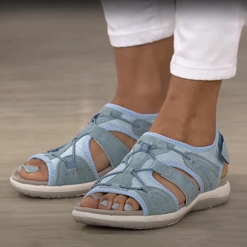 StrideEase – Orthopädische Damen Sandalen mit Nano-Schaumsohle