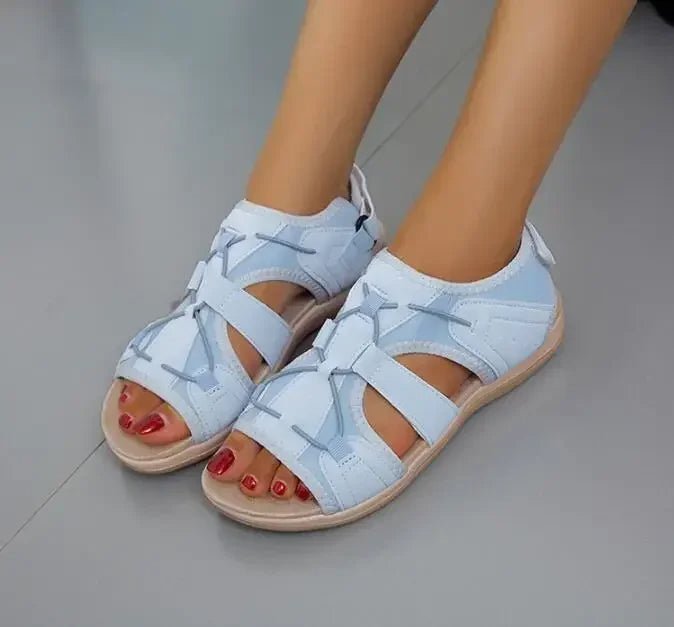 StrideEase – Orthopädische Damen Sandalen mit Nano-Schaumsohle