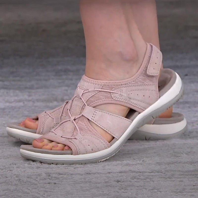 StrideEase – Orthopädische Damen Sandalen mit Nano-Schaumsohle