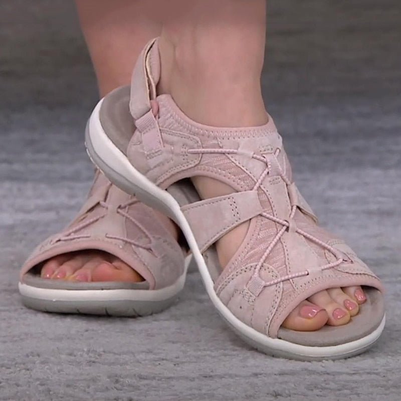StrideEase – Orthopädische Damen Sandalen mit Nano-Schaumsohle