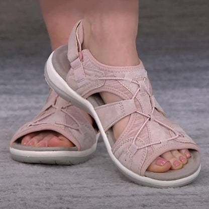 StrideEase – Orthopädische Damen Sandalen mit Nano-Schaumsohle