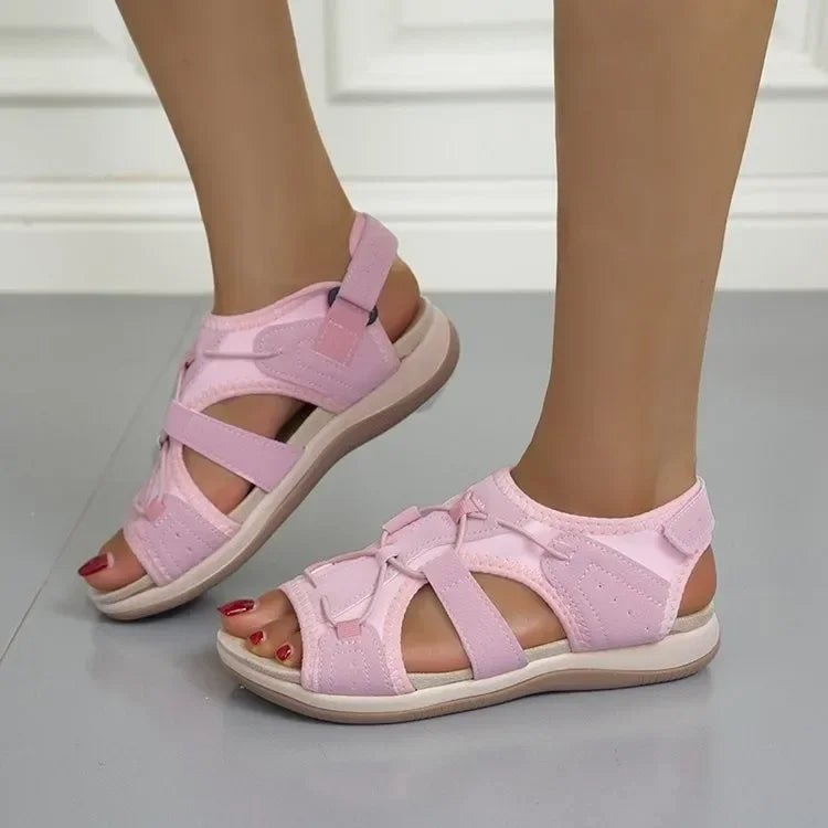 StrideEase – Orthopädische Damen Sandalen mit Nano-Schaumsohle