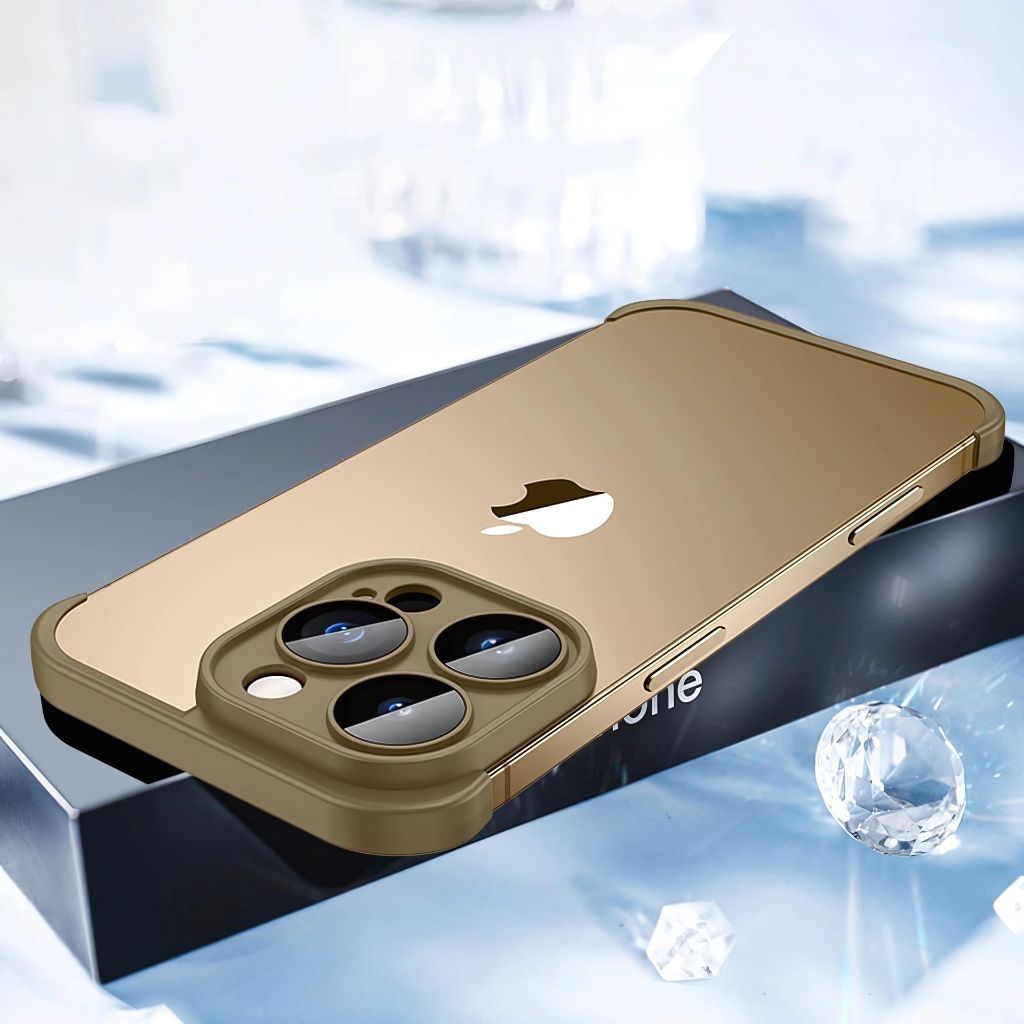 DEFENLUX – Shockproof iPhone case with reinforced edge protection and elegant design
