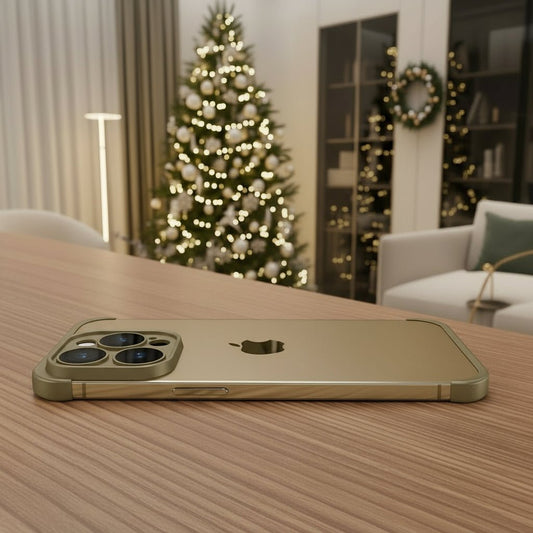 DEFENLUX – Custodia per iPhone antiurto con protezione rinforzata dei bordi e design elegante