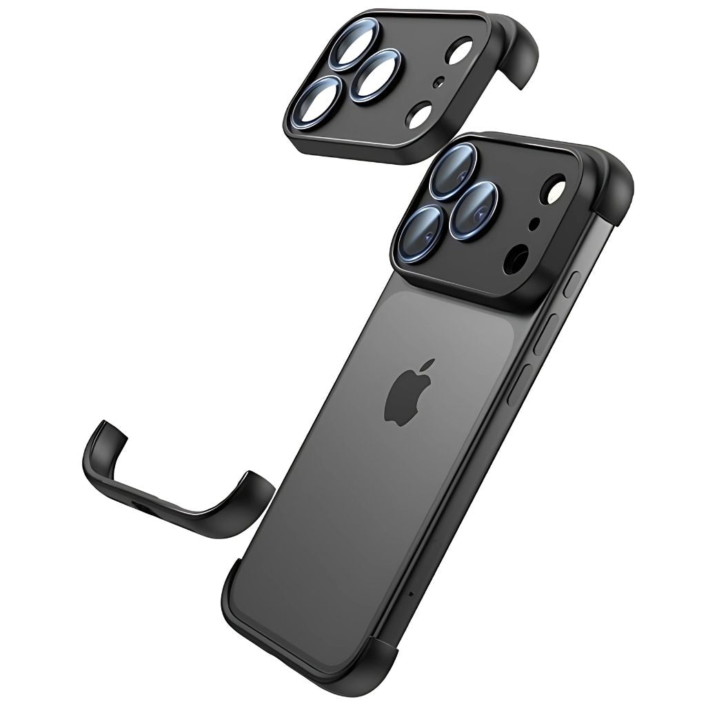 DEFENLUX – Shockproof iPhone case with reinforced edge protection and elegant design