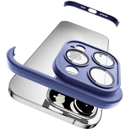 DEFENLUX – Shockproof iPhone case with reinforced edge protection and elegant design