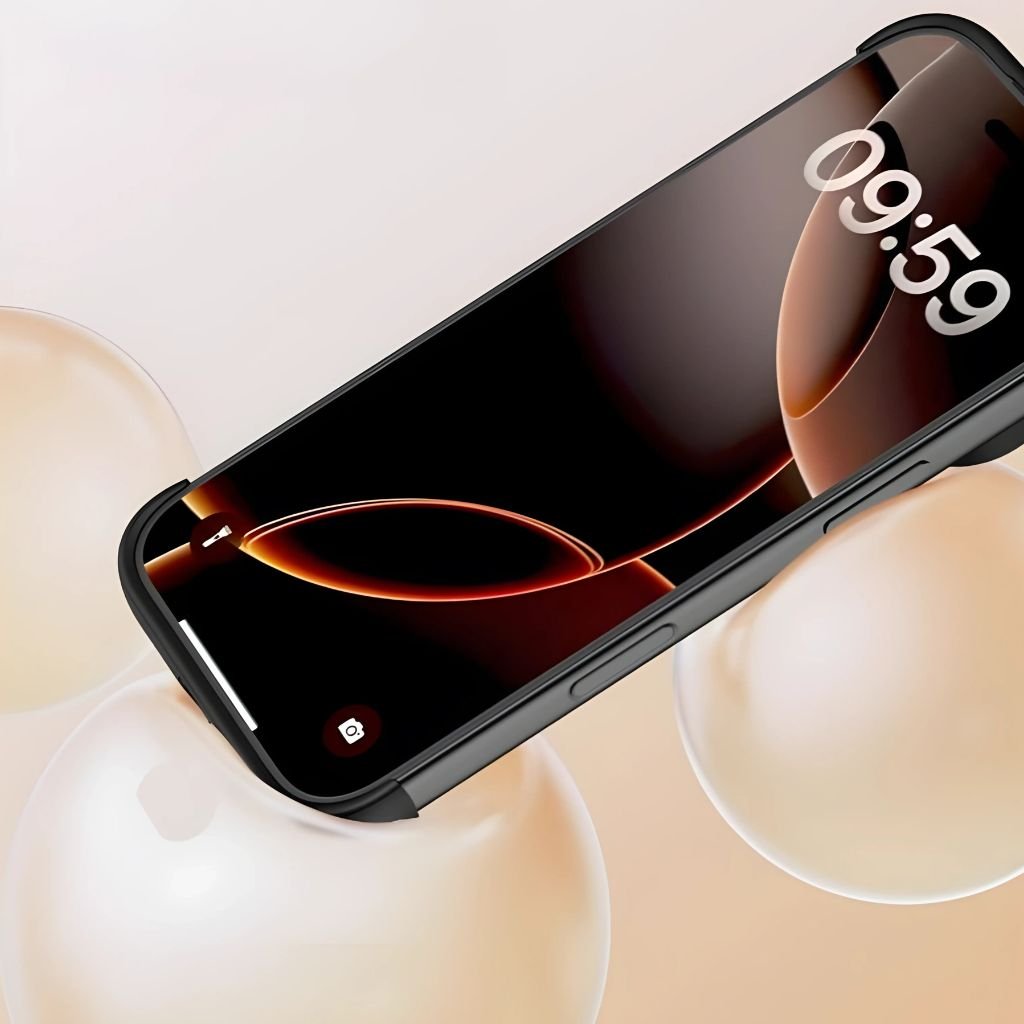 DEFENLUX – Shockproof iPhone case with reinforced edge protection and elegant design