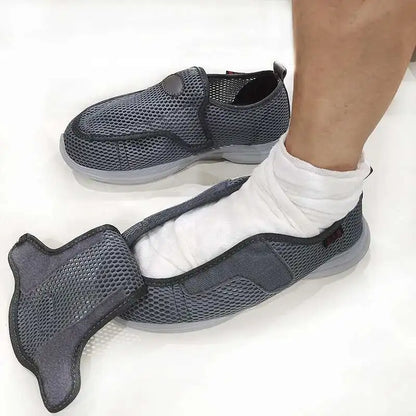 Atmungsaktive Diabetiker Schuhe für Herren und Damen - Einstellbare Breite für geschwollene Füße 0