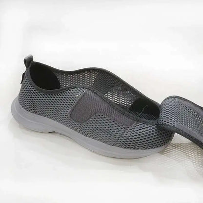 Atmungsaktive Diabetiker Schuhe für Herren und Damen - Einstellbare Breite für geschwollene Füße 1