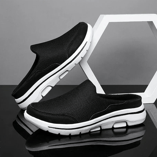 AEROSTEP – Breathable Men's Slippers for Comfort & Freshness
