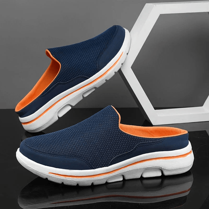 AEROSTEP – Breathable Men's Slippers for Comfort & Freshness