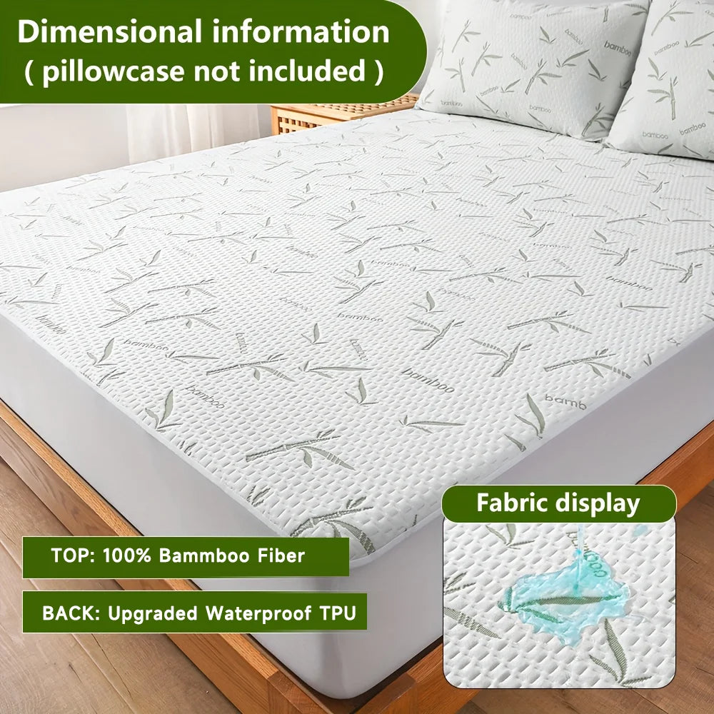 Atmungsaktives Spannbettlaken 180x200 aus Bambusfaser - Kühlend und Allergikerfreundlich 6
