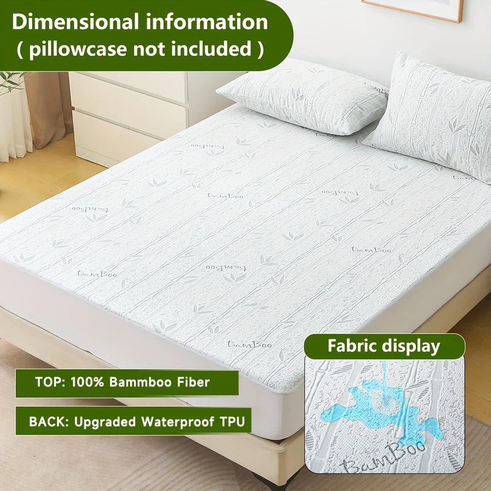 Atmungsaktives Spannbettlaken 180x200 aus Bambusfaser - Kühlend und Allergikerfreundlich 8