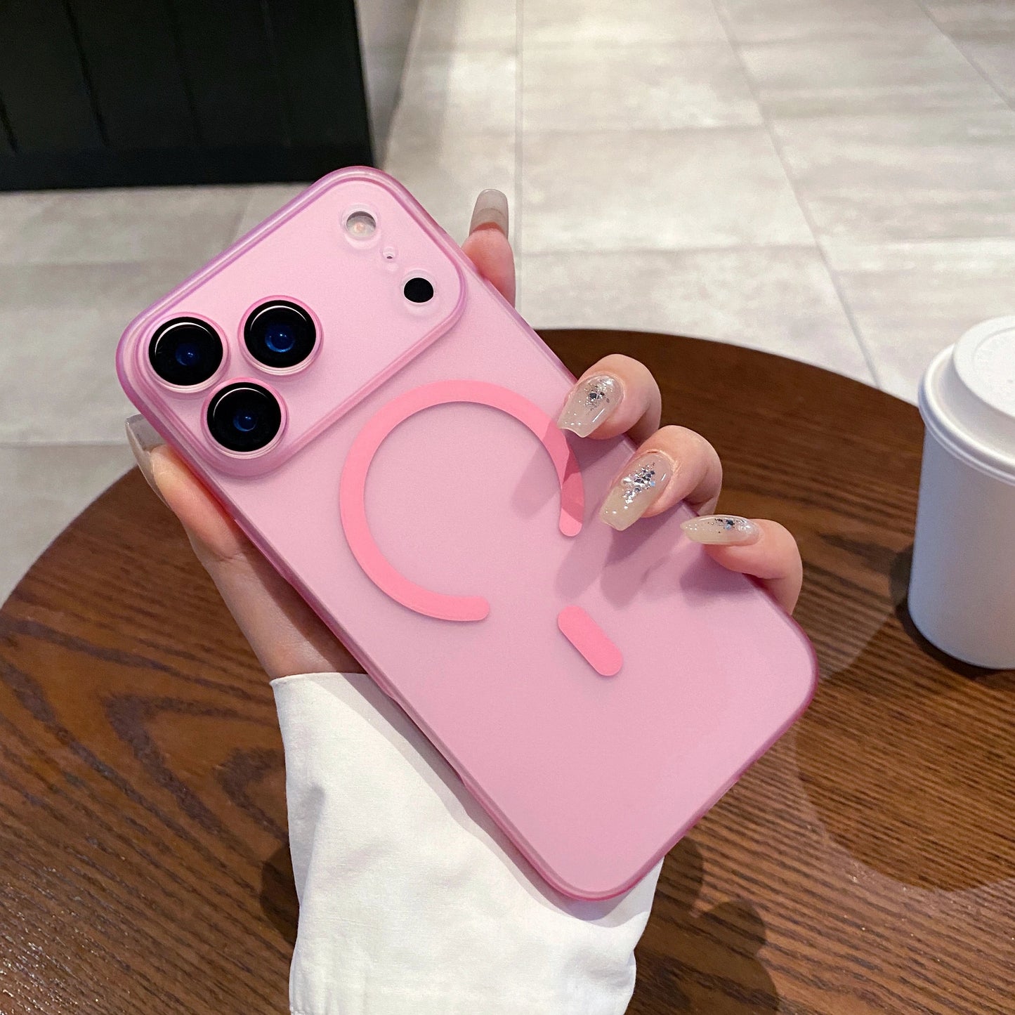 AuraClear – Ultradünne, matte, klare MagSafe-Hülle für iPhone 11-17 0