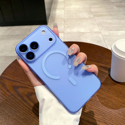 AuraClear – Ultradünne, matte, klare MagSafe-Hülle für iPhone 11-17 7