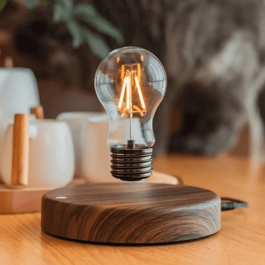 Levilux Schwebelampe | Magnetisch Schwebende LED Lampe | Touch-Steuerung | Modernes Design & Wohnaccessoire