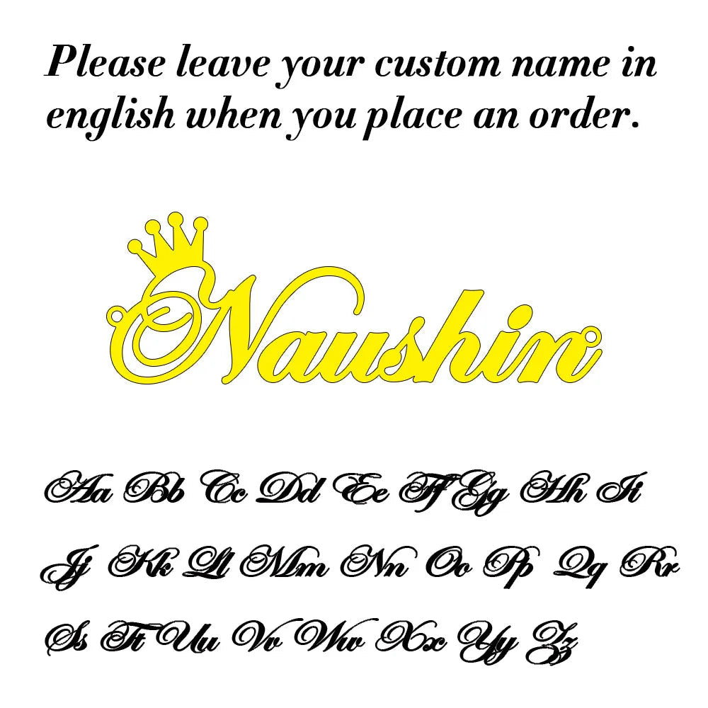 DUONARA – Elegant stainless steel name ring with engraving