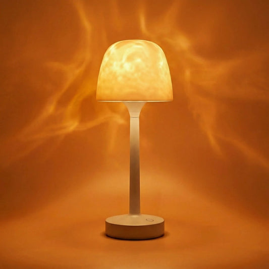 Aurora Glow - Kabellose Projektionslampe mit 16 Farben und Sleep-Timer 0