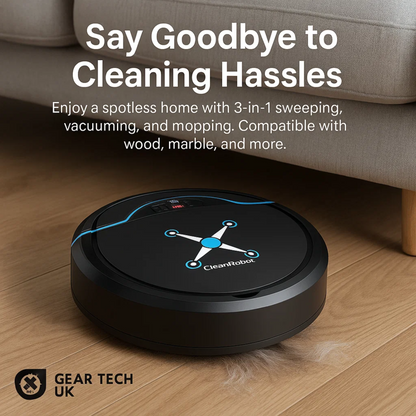 CLEANBOT - Aspirateur robot automatique avec navigation intelligente & fonction balayage