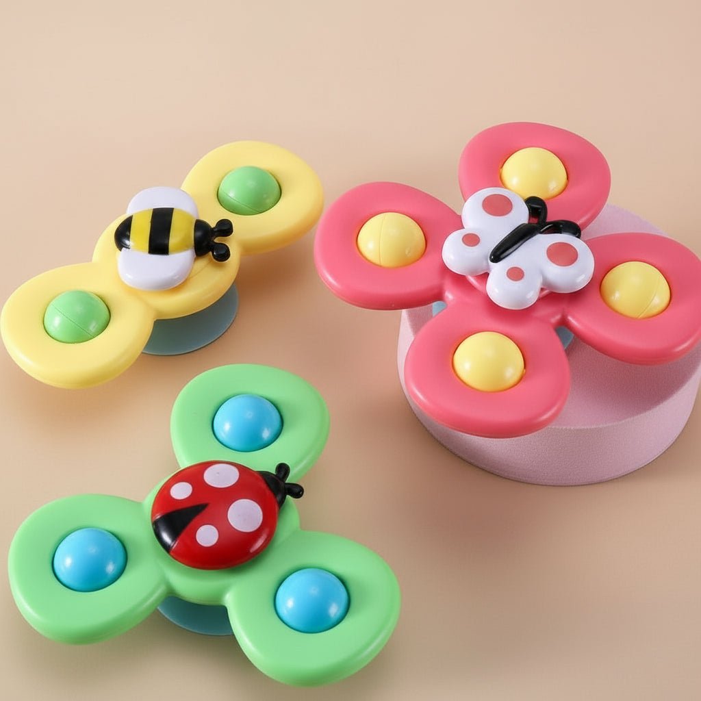 BABYBLOOP – Spannendes Baby-Spinner-Spielzeug für die Entwicklung motorischer Fähigkeiten und Sinne 0