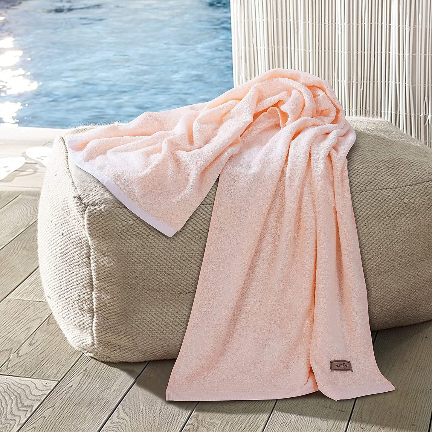 BAMBOOSOFT – Saugfähiges Bambus-Badetuch mit ultraweichem Griff 13