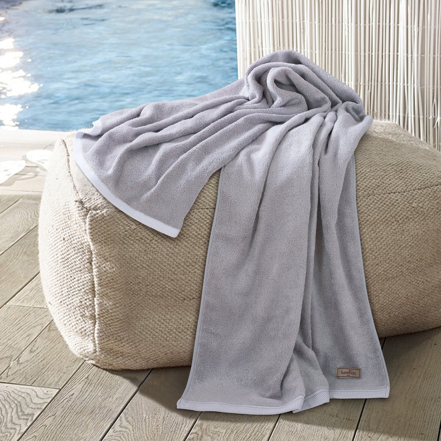 BAMBOOSOFT – Saugfähiges Bambus-Badetuch mit ultraweichem Griff 3
