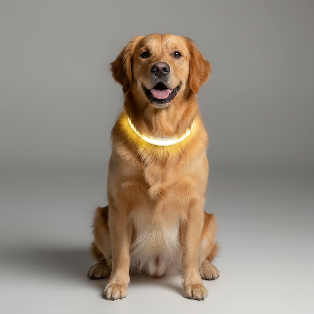 BARKBRIGHT – Wiederaufladbare LED-Leine mit komfortablem ergonomischem Griff 2