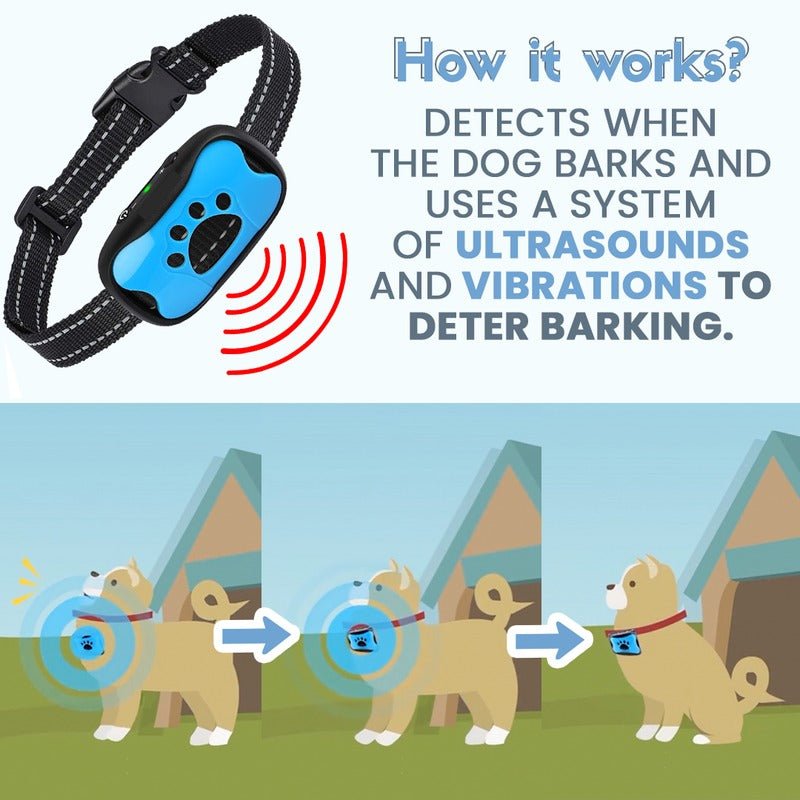 BARKTONE – Anti-Bell-Hundehalsband mit Schallwellentechnologie und verstellbarer Passform 1