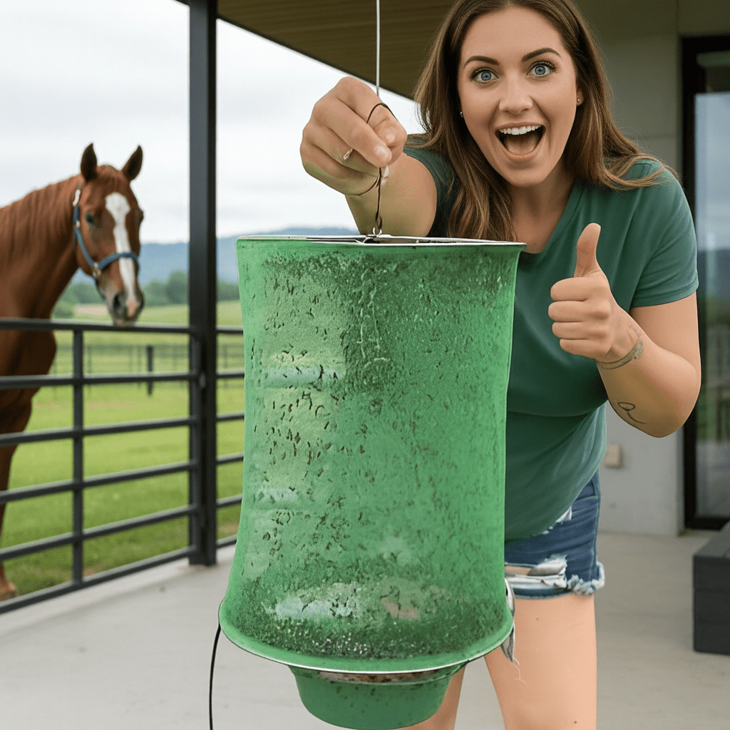 BARNBLOCK – Umweltfreundliche Fliegenfalle für eine sichere, ungiftige Schädlingsbekämpfung im Freien 0