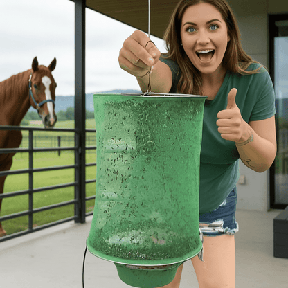 BARNBLOCK – Umweltfreundliche Fliegenfalle für eine sichere, ungiftige Schädlingsbekämpfung im Freien 0