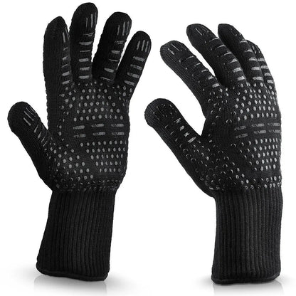 BBQ HeatGlove - Extremely heat-resistant protective gloves for barbecues and kitchens