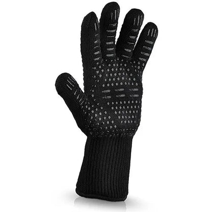 BBQ HeatGlove - Extremely heat-resistant protective gloves for barbecues and kitchens