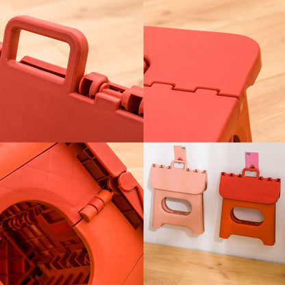 BENDSTEP – Tragbarer, klappbarer Tritthocker mit Tragegriff für bequemes Erreichen und stabilen Halt 8