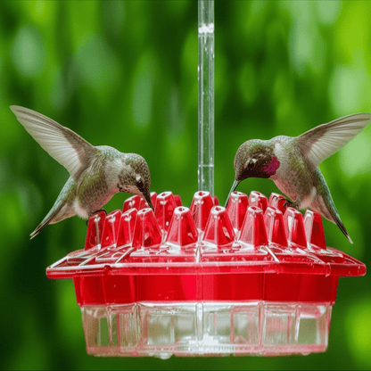 BIRDIBLOOM – Farbenfrohes Hänge-Vogelhaus & wetterfester Kolibri-Futterspender 1