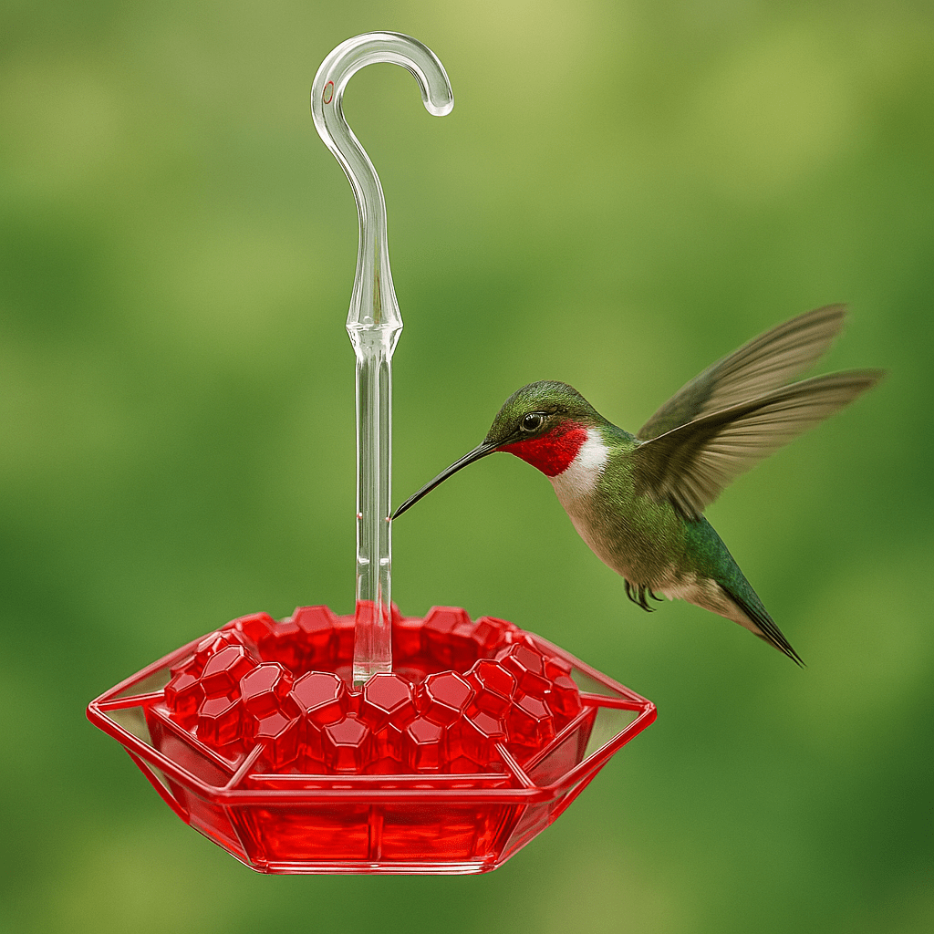 BIRDIBLOOM – Farbenfrohes Hänge-Vogelhaus & wetterfester Kolibri-Futterspender 3