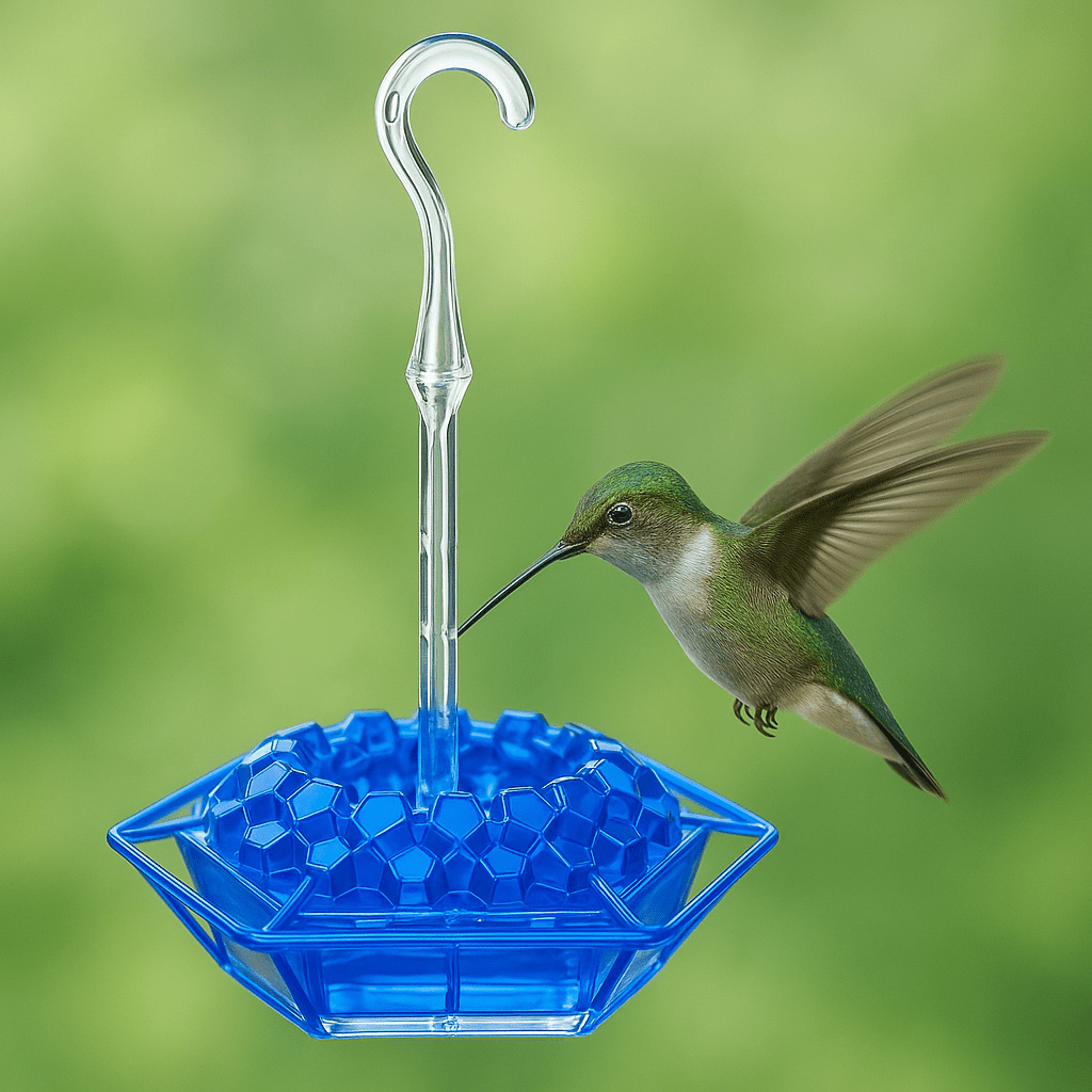 BIRDIBLOOM – Farbenfrohes Hänge-Vogelhaus & wetterfester Kolibri-Futterspender 5