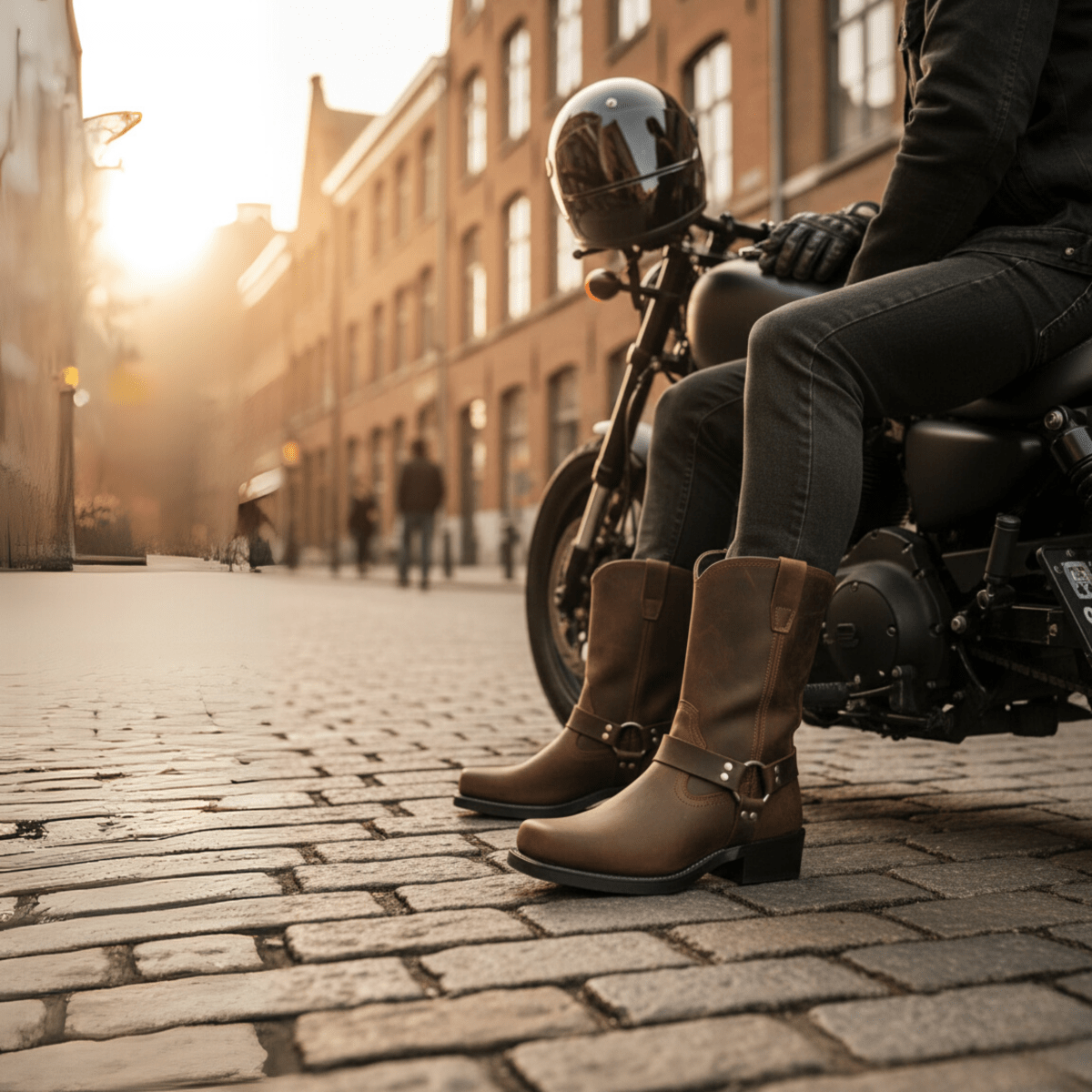 BLACKFORGE – 11-Inch Harness Boots für Herren mit wasserdichtem Leder 1