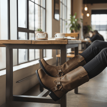 BLACKFORGE – 11-Inch Harness Boots für Herren mit wasserdichtem Leder 3