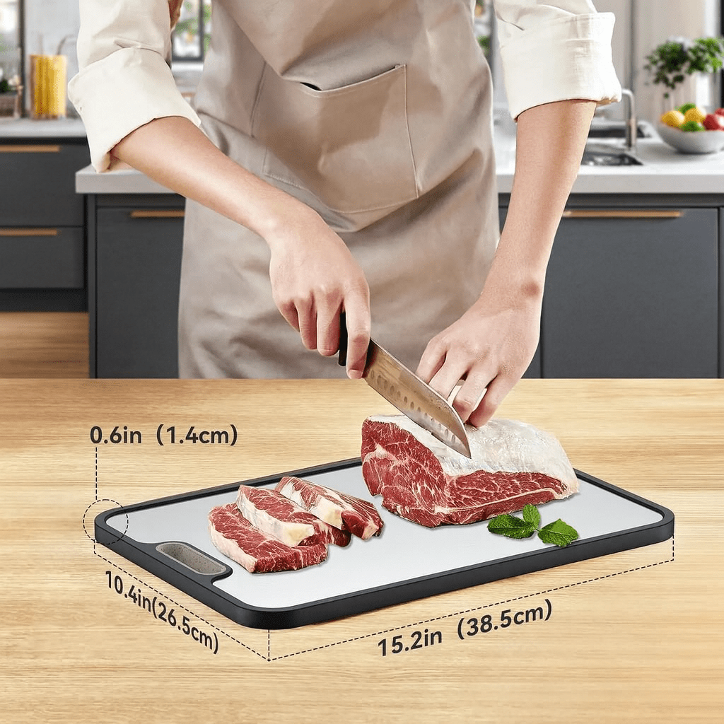 BLADE BOARD – Schneidebrett aus Titan mit beidseitig rutschfester Oberfläche 7