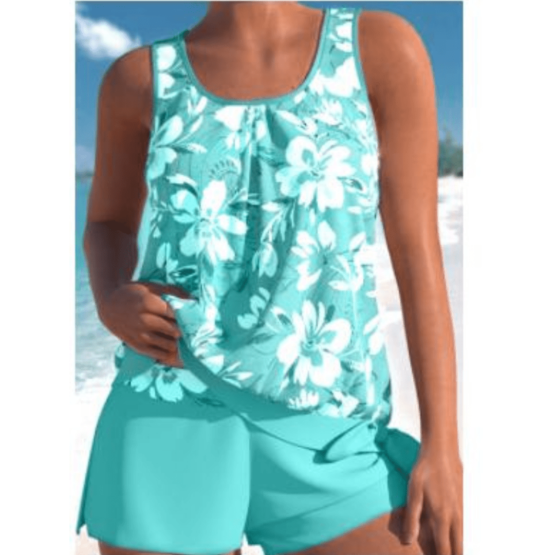 BLOOMFORMER – Geblümtes Tankini-Set für den eleganten Sommer-Style 0