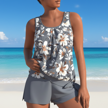 BLOOMFORMER – Geblümtes Tankini-Set für den eleganten Sommer-Style 1