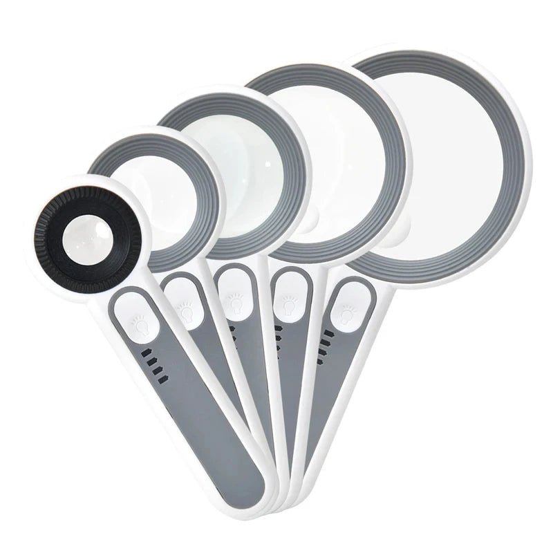 BRIGHTSEE – Wiederaufladbare 12-fache LED-Lupe 3