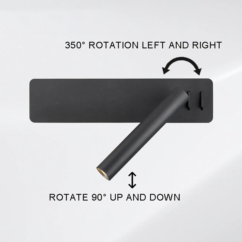 BRIGHTSPIN – LED-Wandleuchte mit einstellbaren warmen und kalten Lesemodi 5