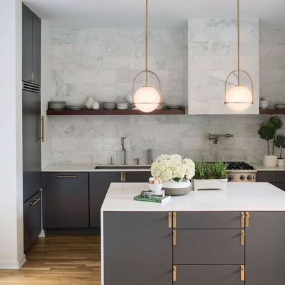 BRILLERA – Verstellbare Pendelleuchte mit elegantem Opalglas-Finish 2