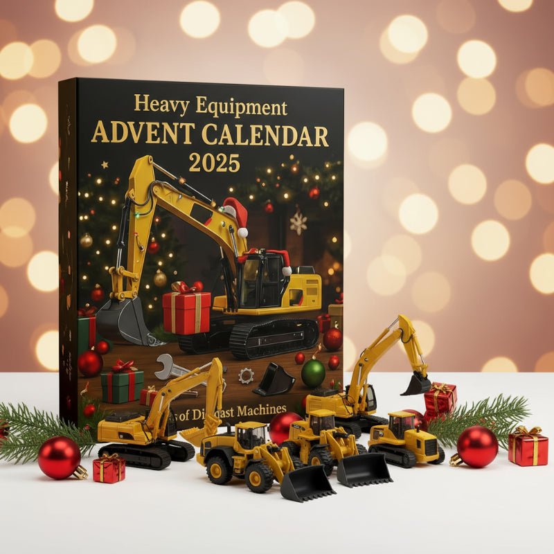 BUILDMAS – Adventskalender 2025 mit Baustellenfahrzeugen und 24-tägigem Countdown 0