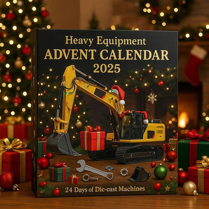 BUILDMAS – Adventskalender 2025 mit Baustellenfahrzeugen und 24-tägigem Countdown 2