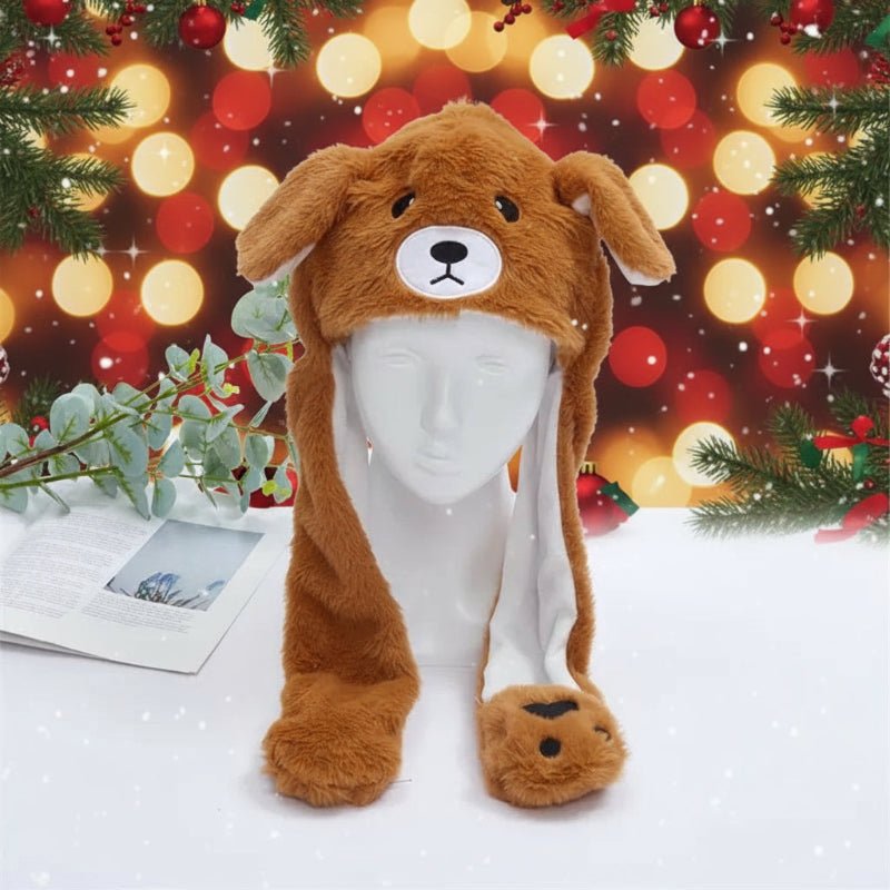 BUNFLIX – Interaktive Hasenmütze mit beweglichen Ohren und weichem Plüschstoff 7