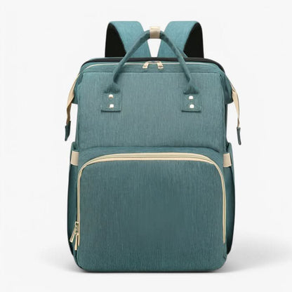 Babinex Reisenest | 2-in-1 Wickeltasche mit faltbarem Babybett | Tragbares Stubenwagen für unterwegs | Babypflege-Essentials 1