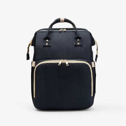 Babinex Reisenest | 2-in-1 Wickeltasche mit faltbarem Babybett | Tragbares Stubenwagen für unterwegs | Babypflege-Essentials 3